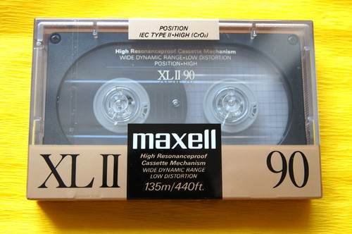 Maxell 90 cassette - maxell, ii