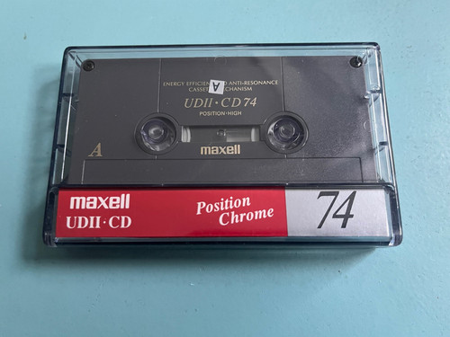 Maxell 74 kassette - maxell, ii