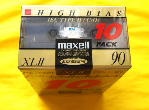 10x maxell 90 cassette - 10x, ii