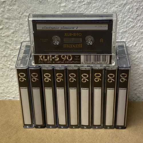 10x maxell 90 audio - ii-s,