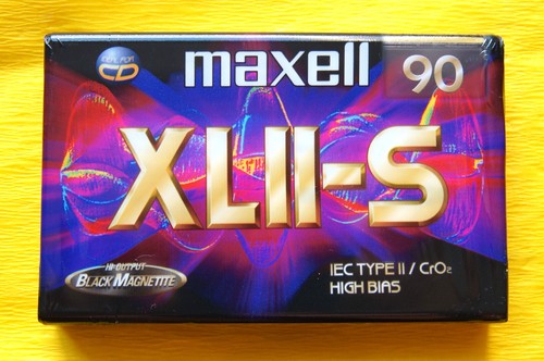 Maxell s 90 cassette - 1x,