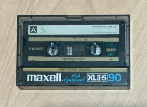 Maxell audio cassette s - xl, ii-s