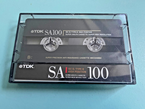 Tdk 100 kassette cassetten - tdk,