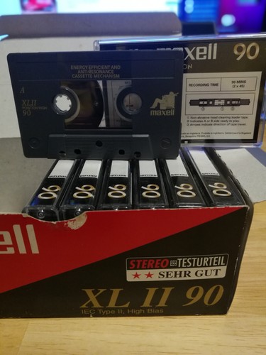 Maxell neu 7 stück - 90,