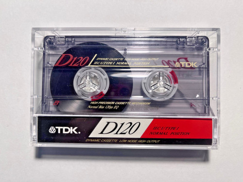Tdk 120 min kassette - min,