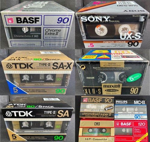 Basf sony tdk - tdk, maxell