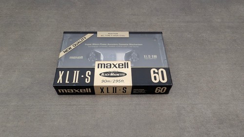 Maxell s 60 - maxell, black