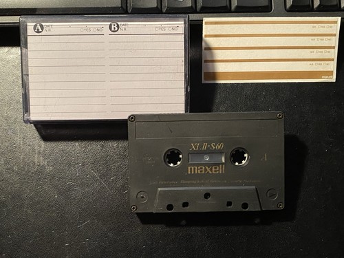 Tape leerkassette maxell - tape/,