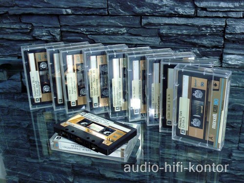 Maxell bespielte kassetten - maxell, **