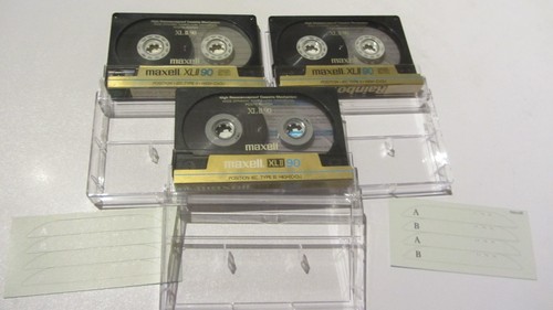 Maxell von 1986 - 3x maxell,