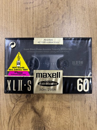 Maxell 60 black - xl, ii-s