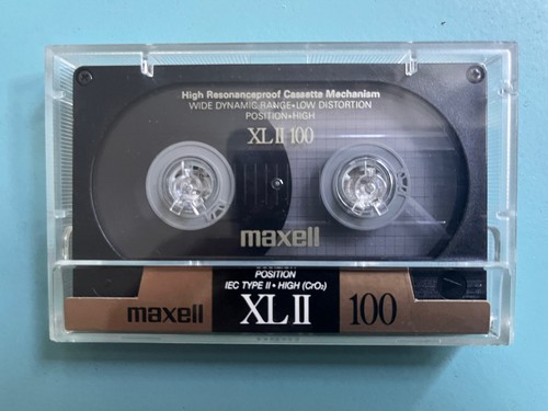 Maxell kassette 100 - ii,