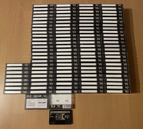 110x maxell leerkassetten - 110x,