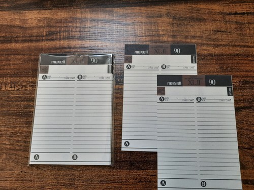25x audiokassetten inlay - audiokassetten,
