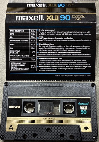 Maxell 90 epitaxial - maxell,
