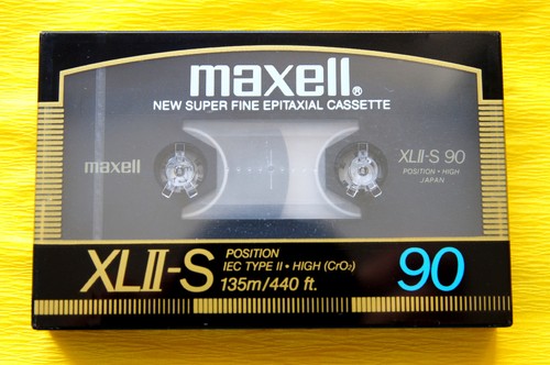 Maxell s 90 cassette - maxell, xl