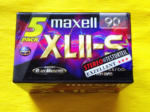 Maxell s 90 cassette - xl, ii-s