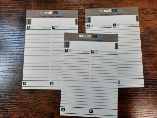 25x audiokassetten inlay - 25x,