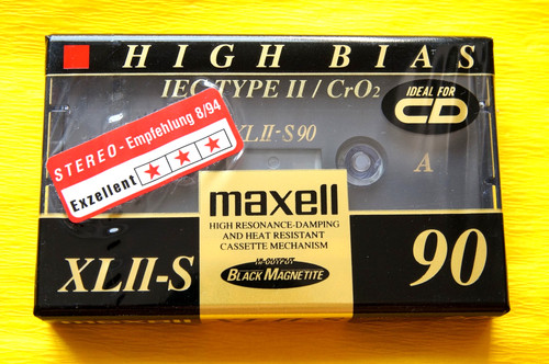 Maxell s 90 cassette - xl,
