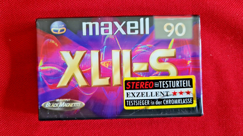 Audiokassette maxell xl - audiokassette,