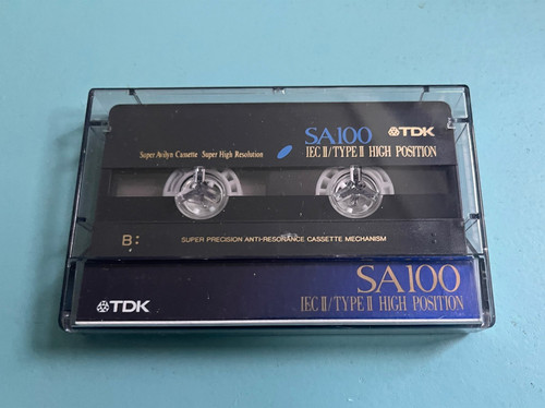 Tdk 100 kassette cassetten - tdk,