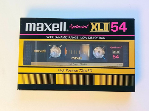 Maxell tape cassette - maxell,