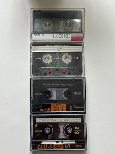 Tape cassette kassette - 4x,