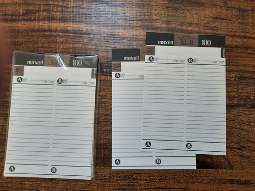 25x audiokassetten inlay - 25x,