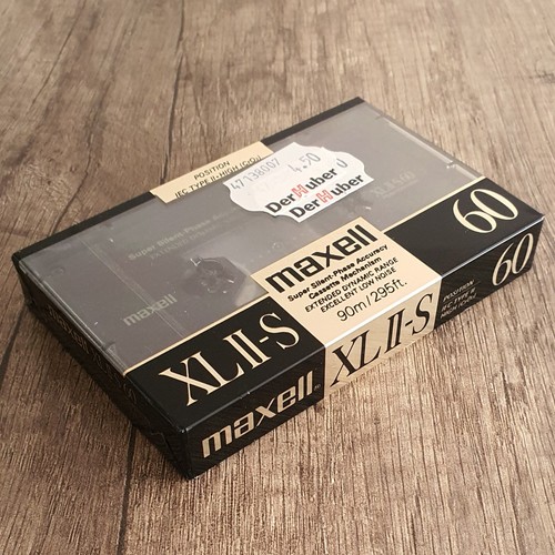 Maxell s 60 min - ►, xl